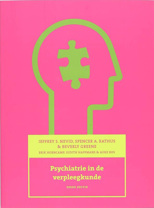 Psychiatrie in de verpleegkunde book