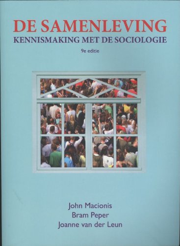 De samenleving, 9e editie: Kennismaking met de sociologie List of authors book