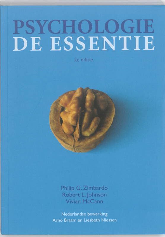Psychologie: de essentie book