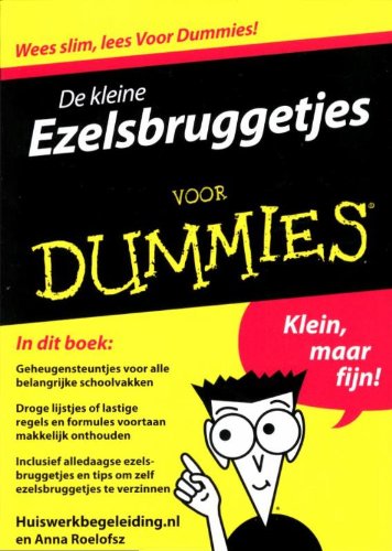 De kleine ezelsbruggetjes voor dummies book