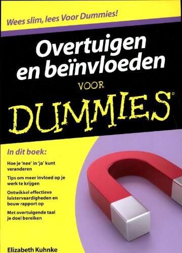 Overtuigen en beïnvloeden voor dummies book