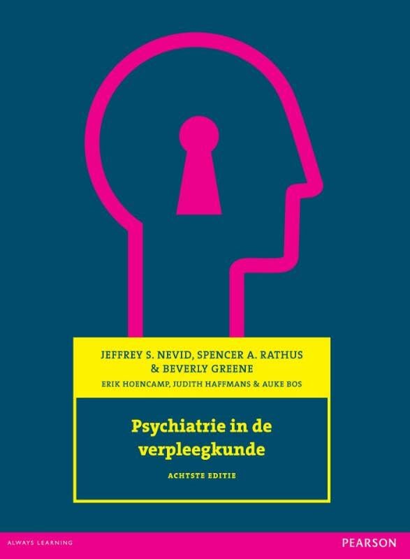 Psychiatrie in de verpleegkunde book