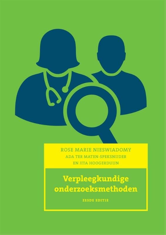 Verpleegkundige onderzoeksmethoden book