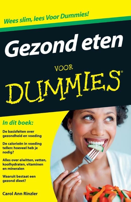 Gezond eten voor dummies book