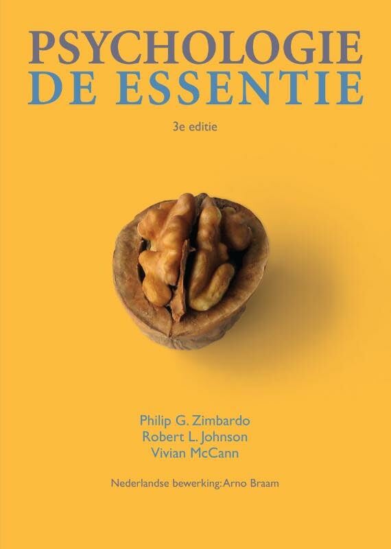 Psychologie: de essentie book