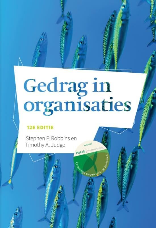 Gedrag in Organisaties, 12 editie met MyLab NL toegangscode Professional & Reference Books
