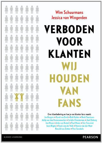 Verboden voor klanten: wij houden van fans book