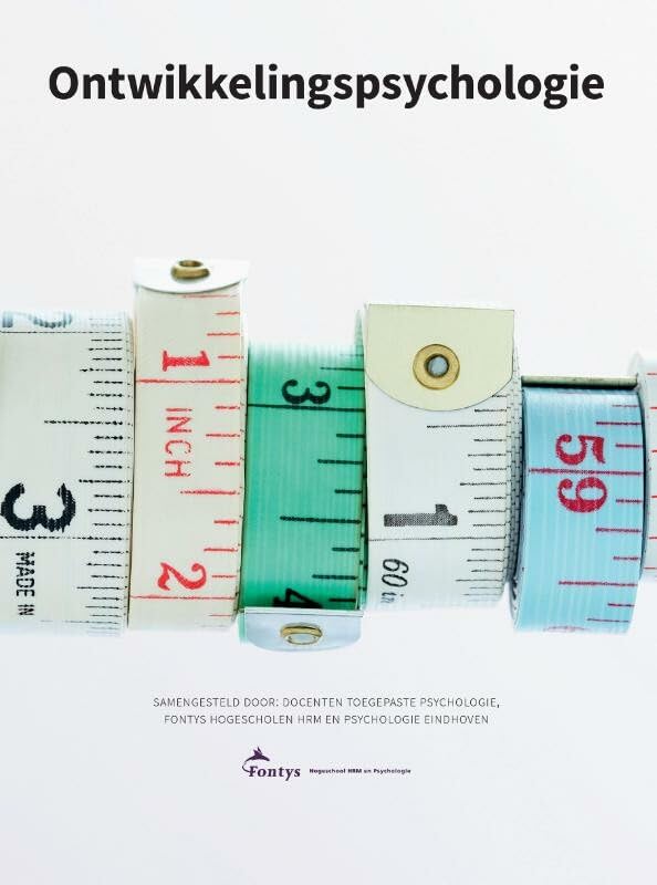 Ontwikkelingspsychologie, 2e editie, custom editie Fontys Eindhoven book