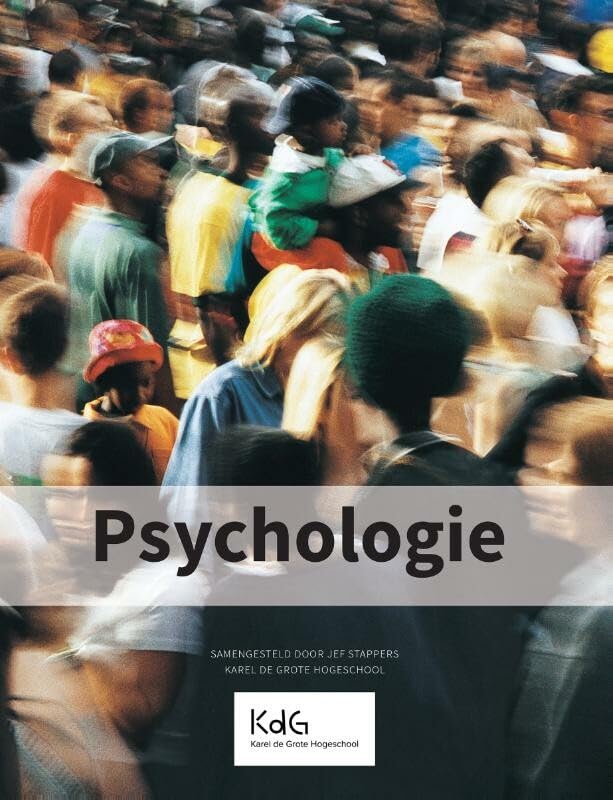 Psychologie, custom editie Karel de Grote Hogeschool, dep SW Psychology