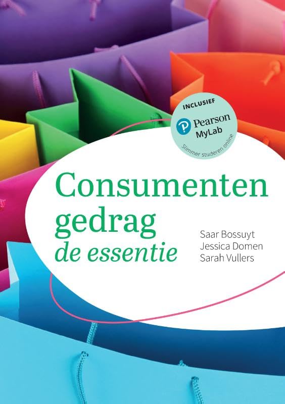 Consumentengedrag, de essentie met MyLab NL toegangscode book