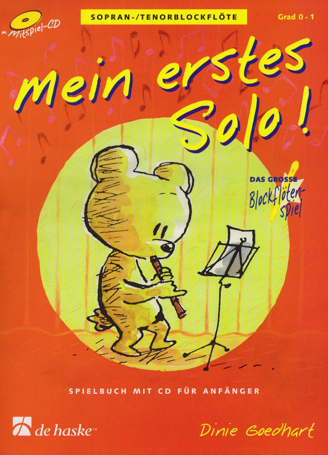 Mein erstes Solo!, für Sopran-/Tenorblockflöte, m. Audio-CD: Spielbuch für Anfänger. Grad 0-1 (FLUTE A BEC) Sheet Music