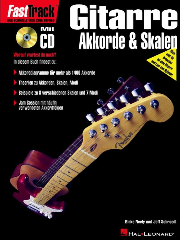 FastTrack Gitarre Akkorde & Skalen (D) Art & Literature
