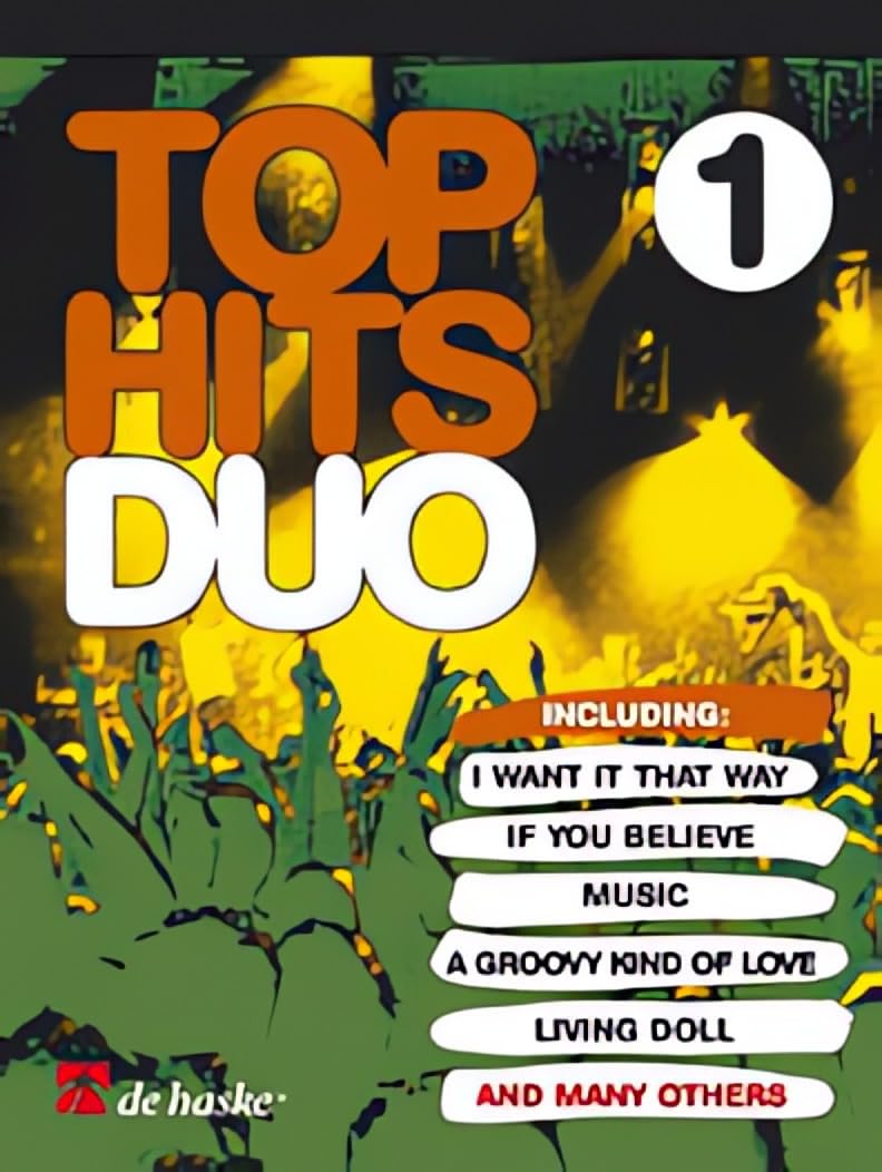 Top Hits Duo 1 (SAXOPHONE) Arts & Music Books
