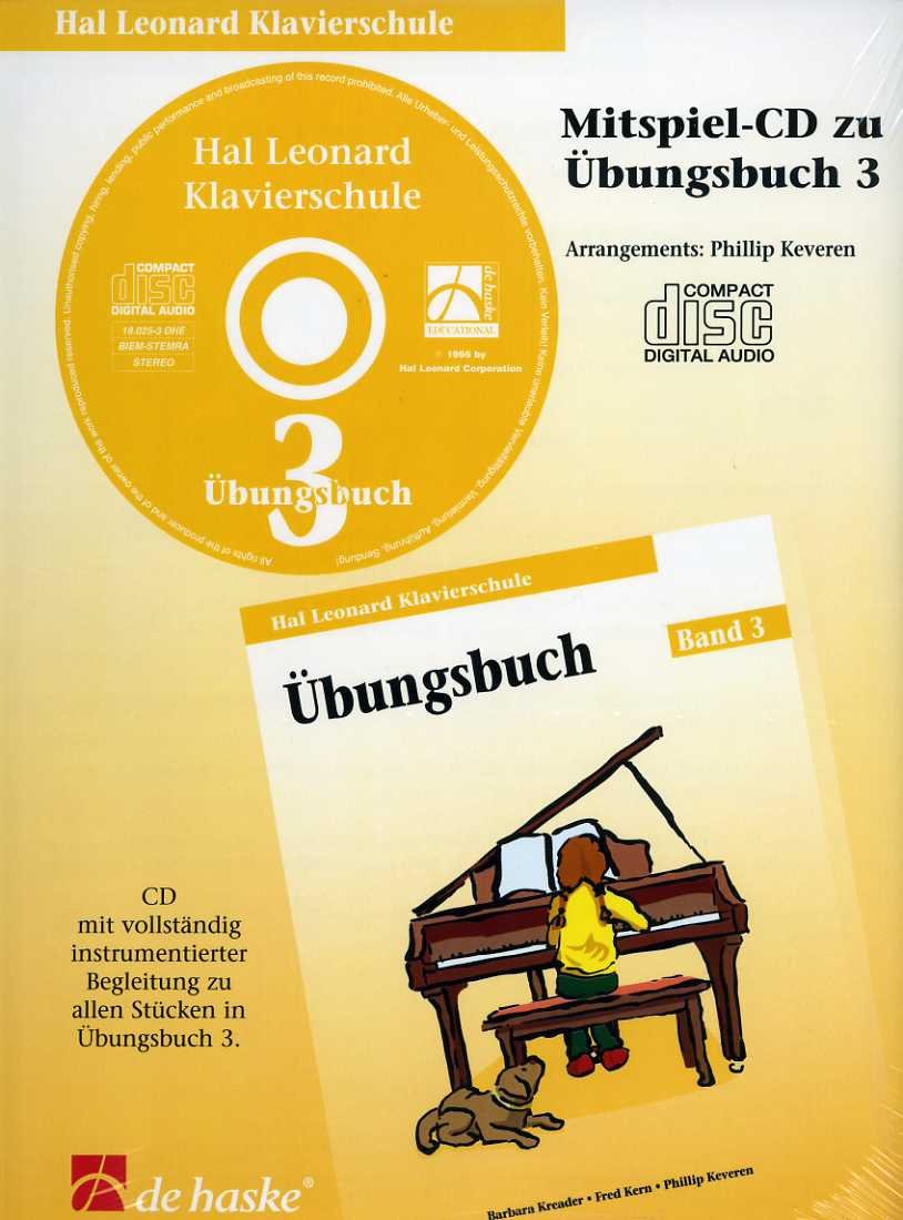 Hal Leonard Klavierschule Übungsbuch 03 (CD) Music