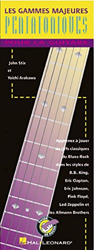 Les Gammes Majeures Pentatoniques Pour La Guitare Sheet Music