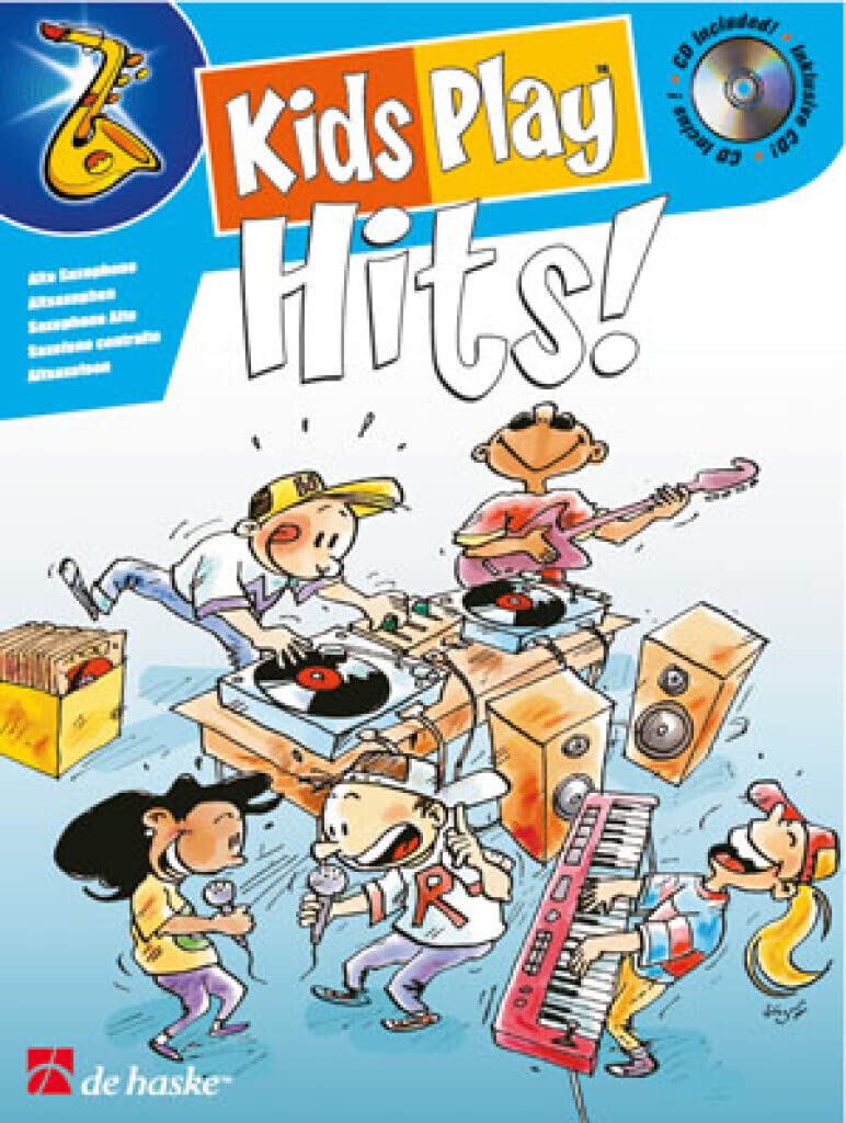 Kids Play Hits! für Altsaxophon. Mit CD Sheet Music