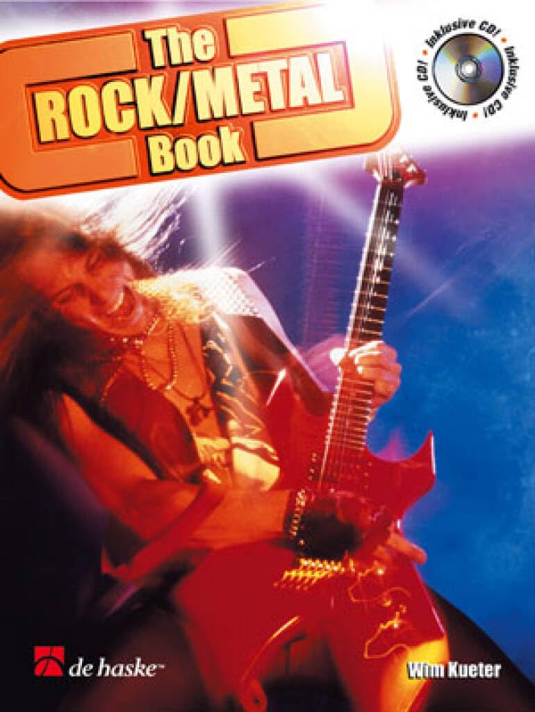 THE ROCK/METAL BOOK ( DUITS ) GUITARE +CD book