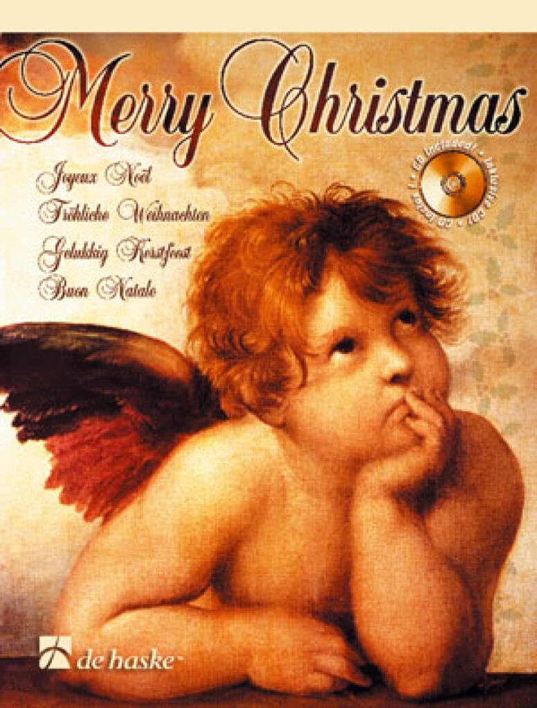 Merry christmas (violin) 16 melodies du temps de noel - violon - recueil + cd book