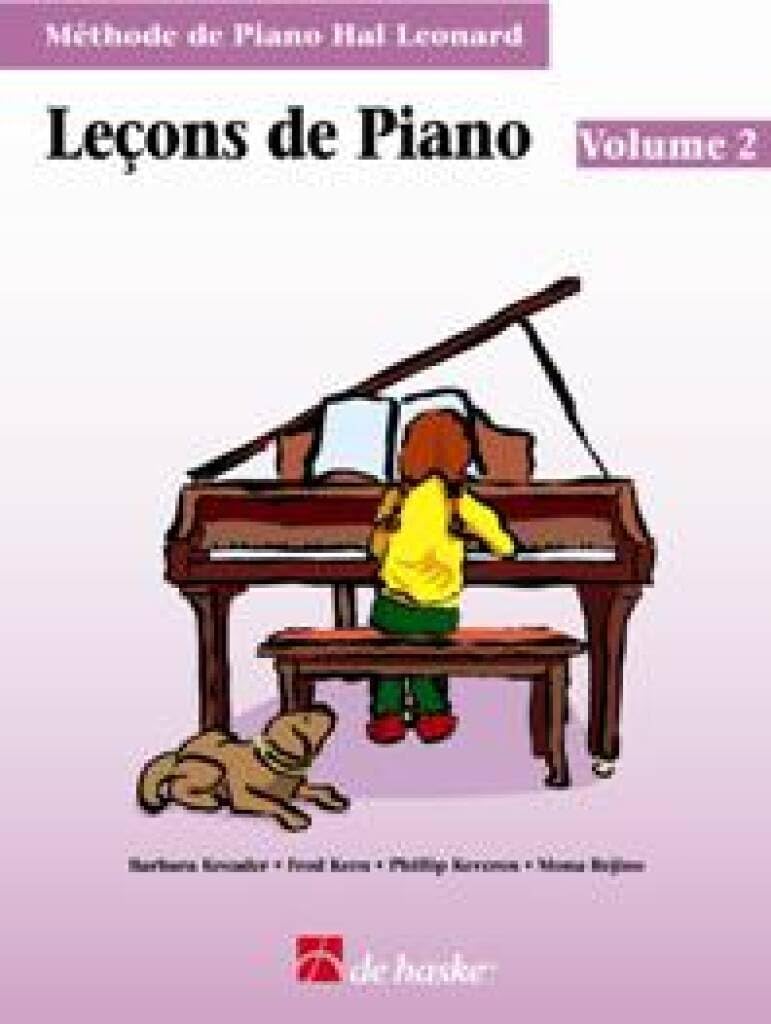 Piano Lessons Book 2 - French Edition: Hal Leonard Student Piano Library book