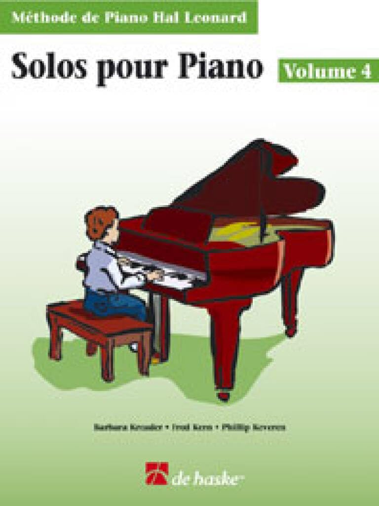 Piano Solos Book 4 - French Edition: Hal Leonard Student Piano Library book