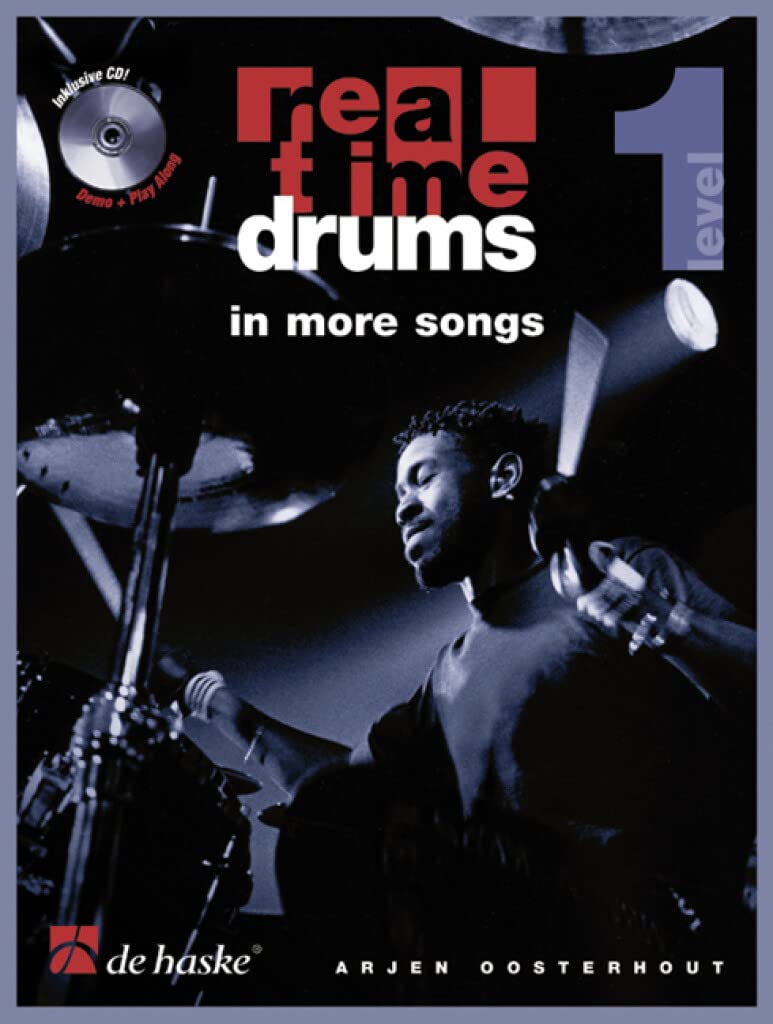 Real Time Drums in More Songs, m. Audio-CD Sheet Music