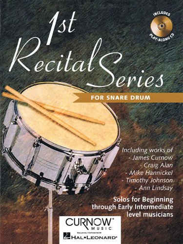 1st Recital Series for Snare Drum book