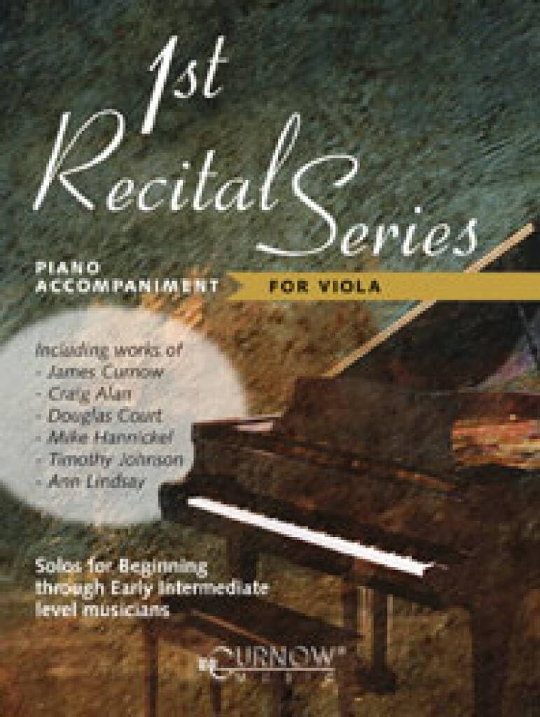 P-A 1st Recital Series - for Viola (PIANO) Sheet Music