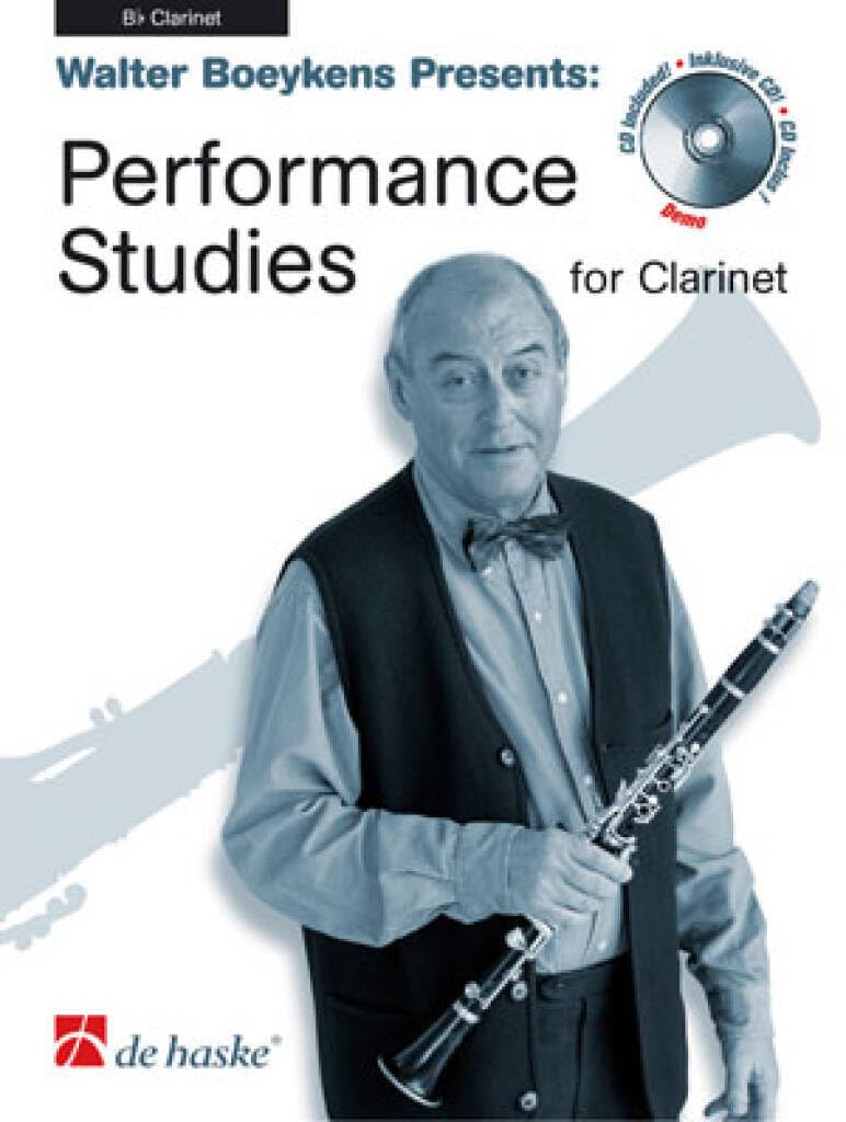 Performance studies for clarinet clarinette +cd book