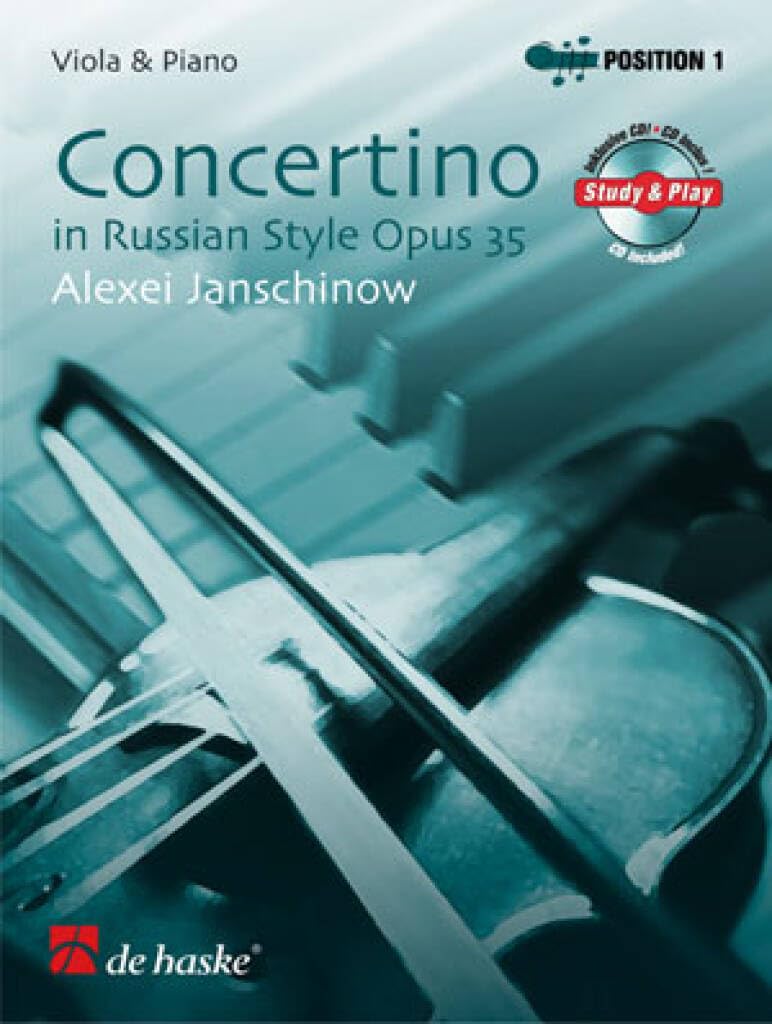 Concertino in Russian Style, Opus 35 book
