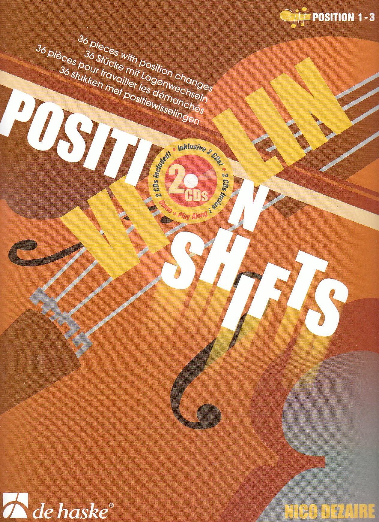 Violin - Position Shifts, m. 2 Audio-CDs Sheet Music
