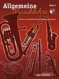 Allgemeine Musiklehre Band 2: Theorie- Und Arbeitsbuch fur Den Instrumentalunterricht Sheet Music
