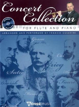 Concert Collection, für Flöte und Klavier, m. Audio-CD: CD zum Üben und Mitspielen (Play-Along und Demo). Schwierigkeitsgrad: mittelschwer. Vorw. engl.-dtsch.-französ.-niederländ. Sheet Music