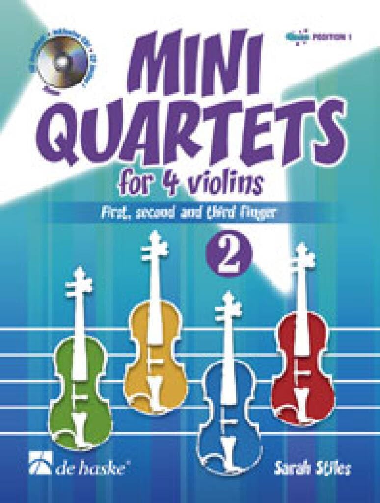 Product Image: Mini Quartets 2 for 4 Violins (Red) (VIOLON)