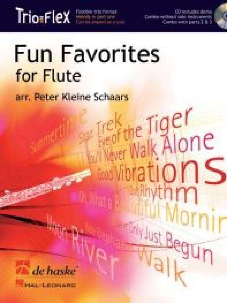 Fun Favorites for 1-3 Flutes, m. Audio-CD: CD zum Üben und Mitspielen (Play-Along und Demo). Schwierigkeitsgrad: leicht Sheet Music