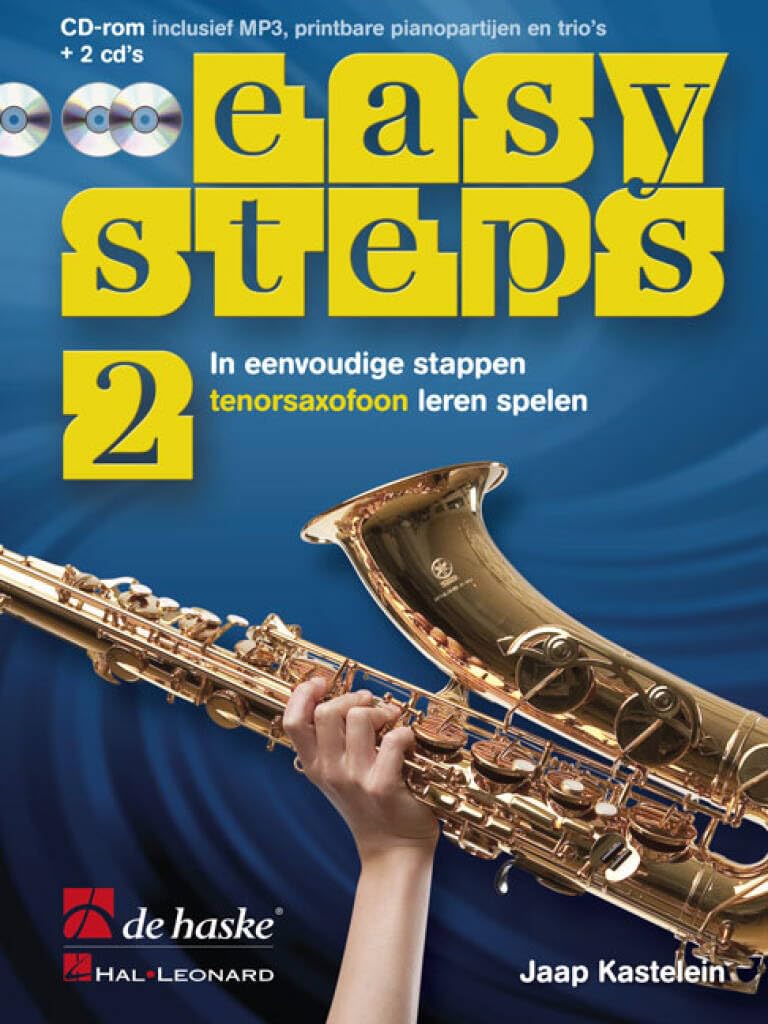 Easy Steps 2 Tenorsaxofoon: In Eenvoudige Stappen Tenorsaxofoon Leren Spelen (SAXOPHONE TENOR) Arts & Music