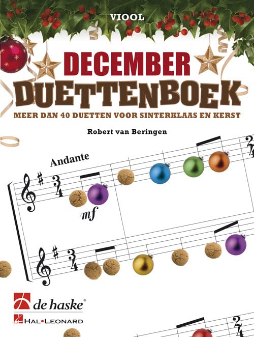 December Duettenboek: Meer Dan 40 Duetten Voor Sinterklaas En Kerst (VIOLON) Religion & Esotericism