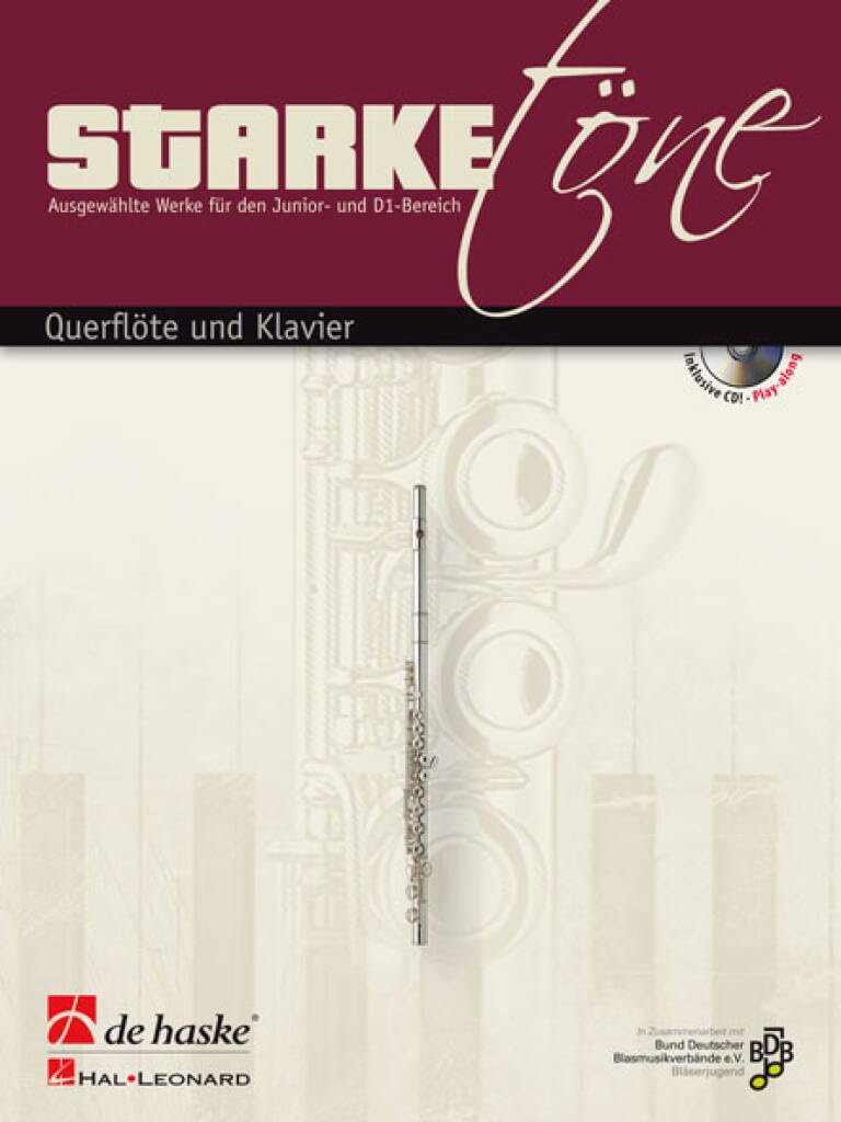 Starke tone - querflote und klavier flute traversiere +cd Arts & Music