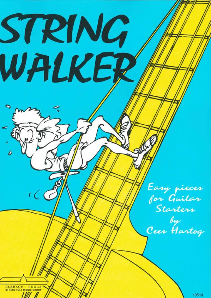 String Walker | Einfache Stücke für klassische Gitarre | Notenbuch für Anfänger, Erwachsene | Songbook mit Unterhaltsames Repertoire | Über 40 Original-Solostücke für den Gitarrenunterricht Sheet Music