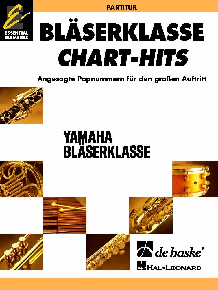 BläserKlasse Chart-Hits - Partitur. Blasorchester. Partitur Sheet Music