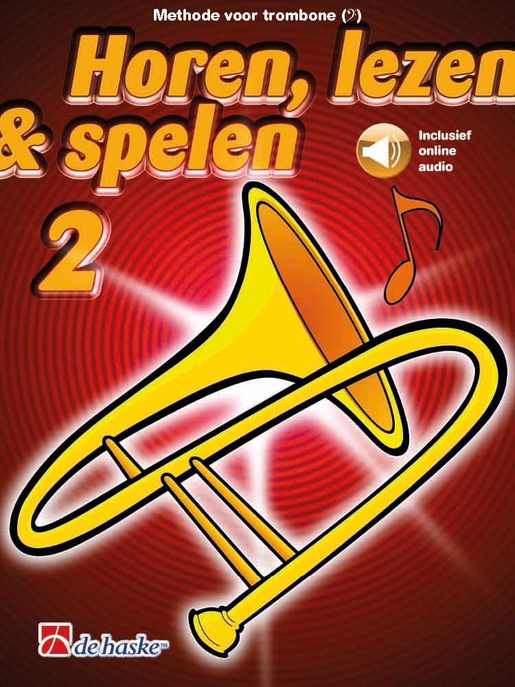 Horen, lezen & spelen 2 trombone BC book