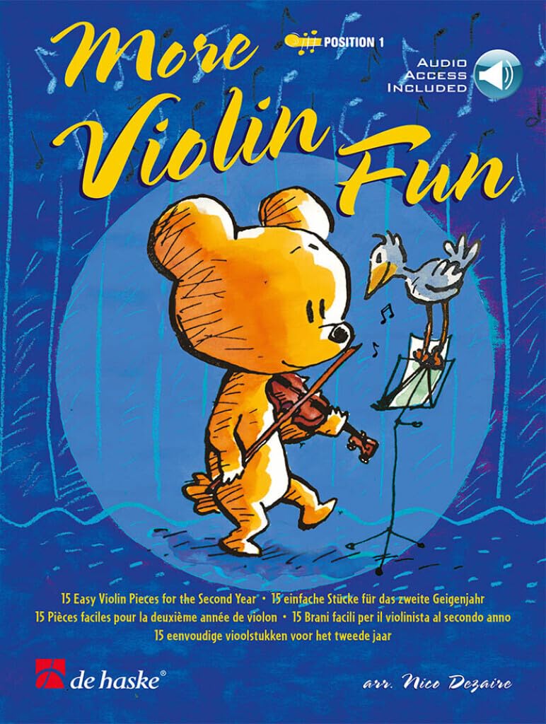 DINIE GOEDHART : MORE VIOLIN FUN - VIOLON - RECUEIL + ENREGISTREMENT(S) EN LIGNE Books