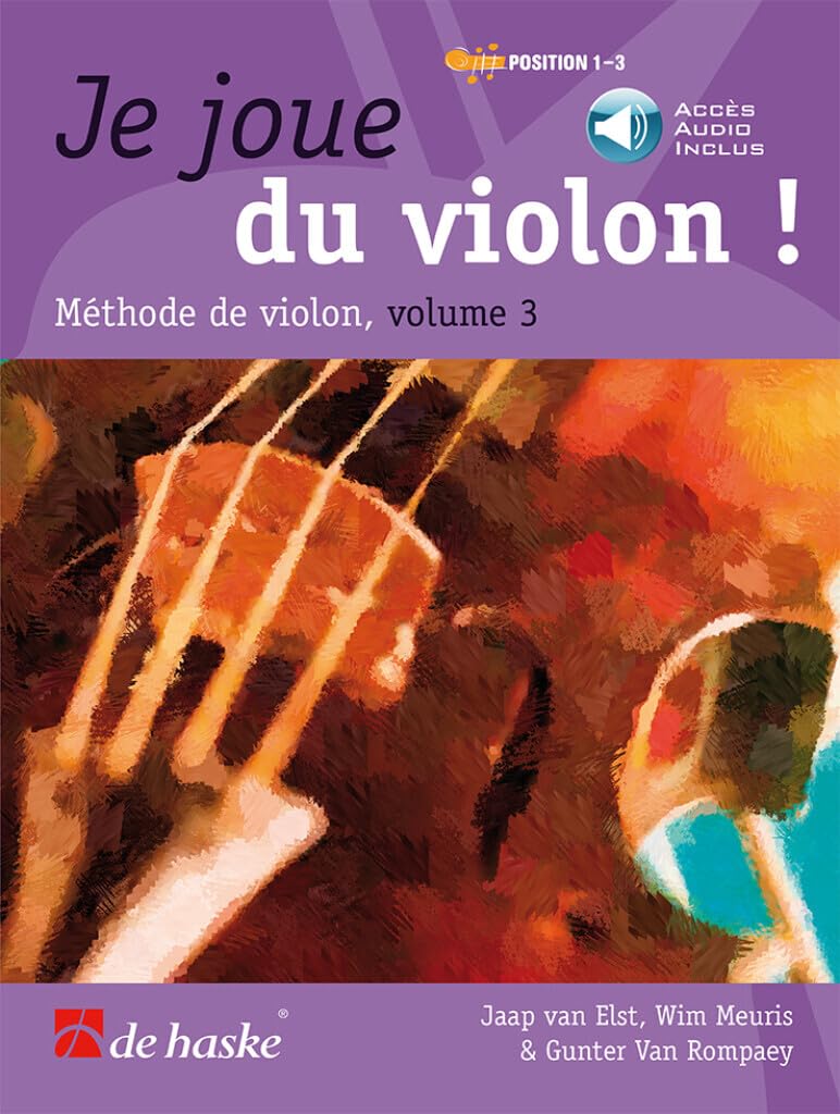 Je joue du violon ! Vol. 3. Comprend Enregistrement(s) en ligne book