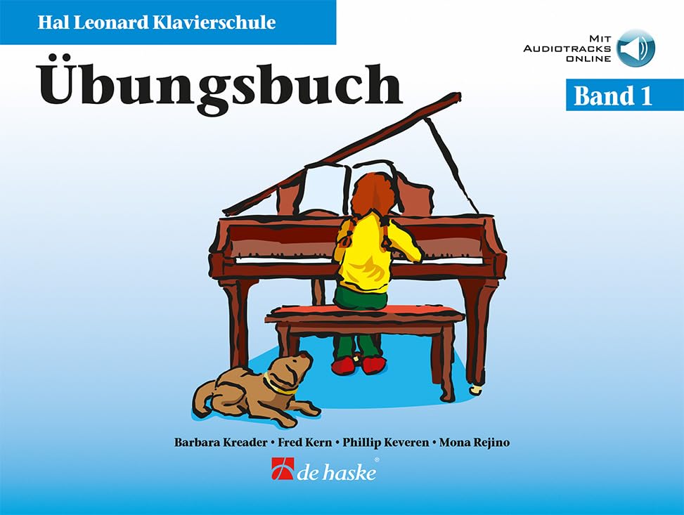 Hal Leonard Klavierschule Übungsbuch 1. Enthält Online-Audio Sheet Music