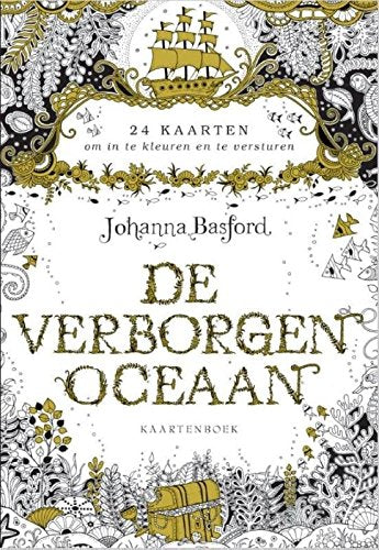 De verborgen oceaan kaartenboek: 25 kaarten om in te kleuren Film, Art & Culture