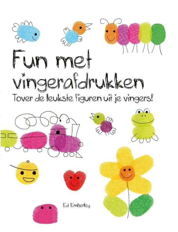 Fun met vingerafdrukken: tover de leukste figuren uit je vingers! book