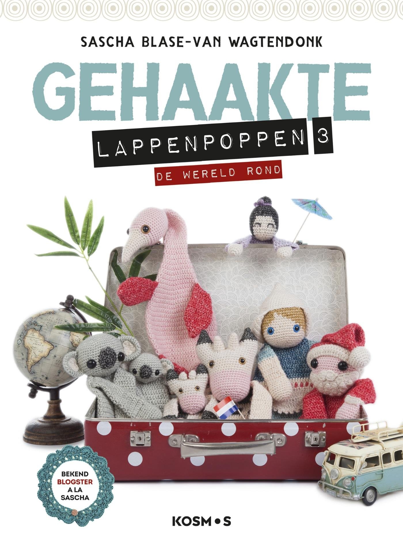 Gehaakte lappenpoppen: de wereld rond book