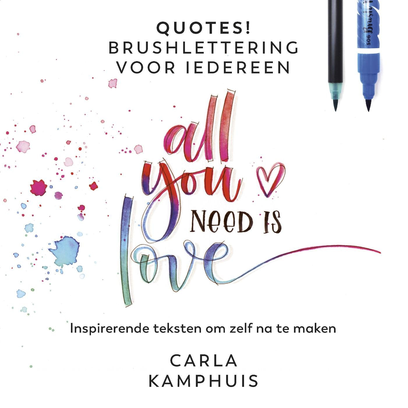 Quotes! brushlettering voor iedereen: inspirerende teksten om zelf na te maken Film, Art & Culture