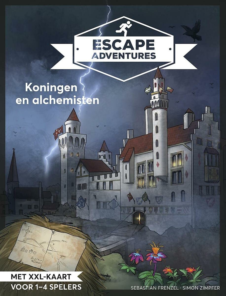 Escape adventures: Koningen en Alchemisten: Hét escape roomspel voor thuis! book