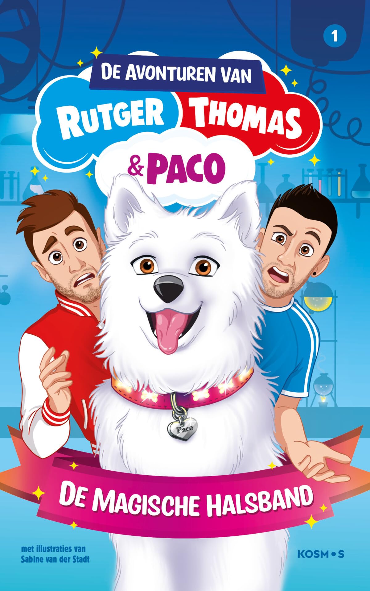 De magische halsband (De avonturen van Rutger, Thomas & Paco, 1) Manga