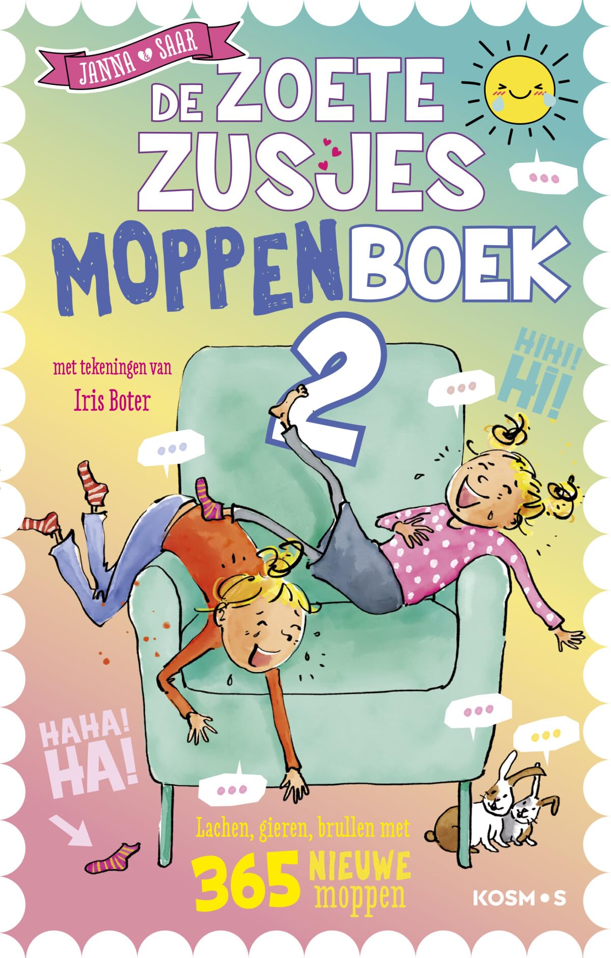 De Zoete Zusjes moppenboek: Elke dag lachen, gieren, brullen met 365 nieuwe leukste moppen Non-fiction